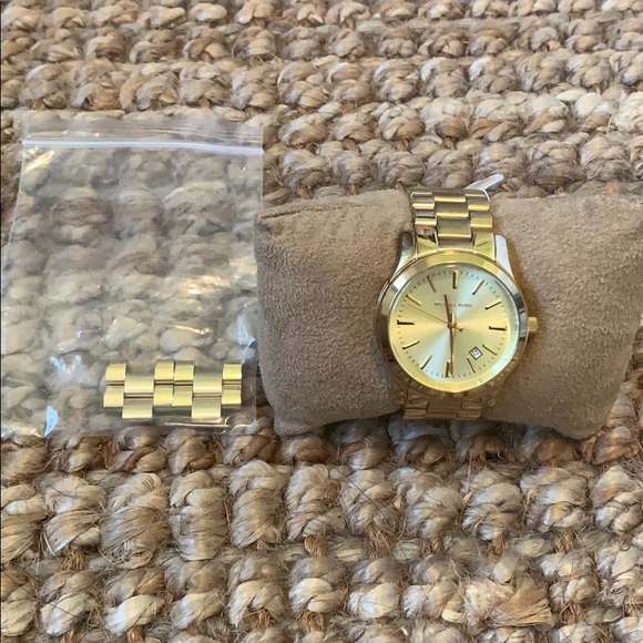 New Michael Kors Gold Watch